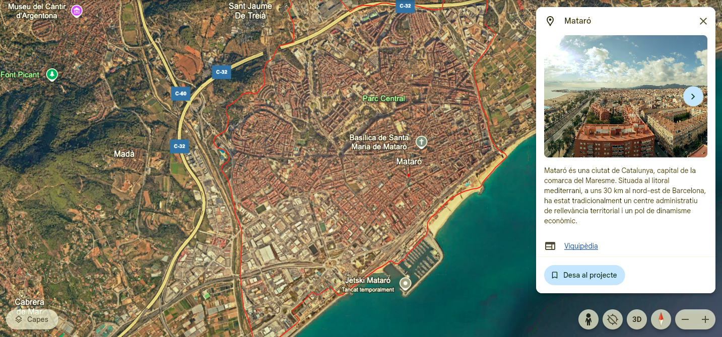 expertos urbanismos mataro mapa